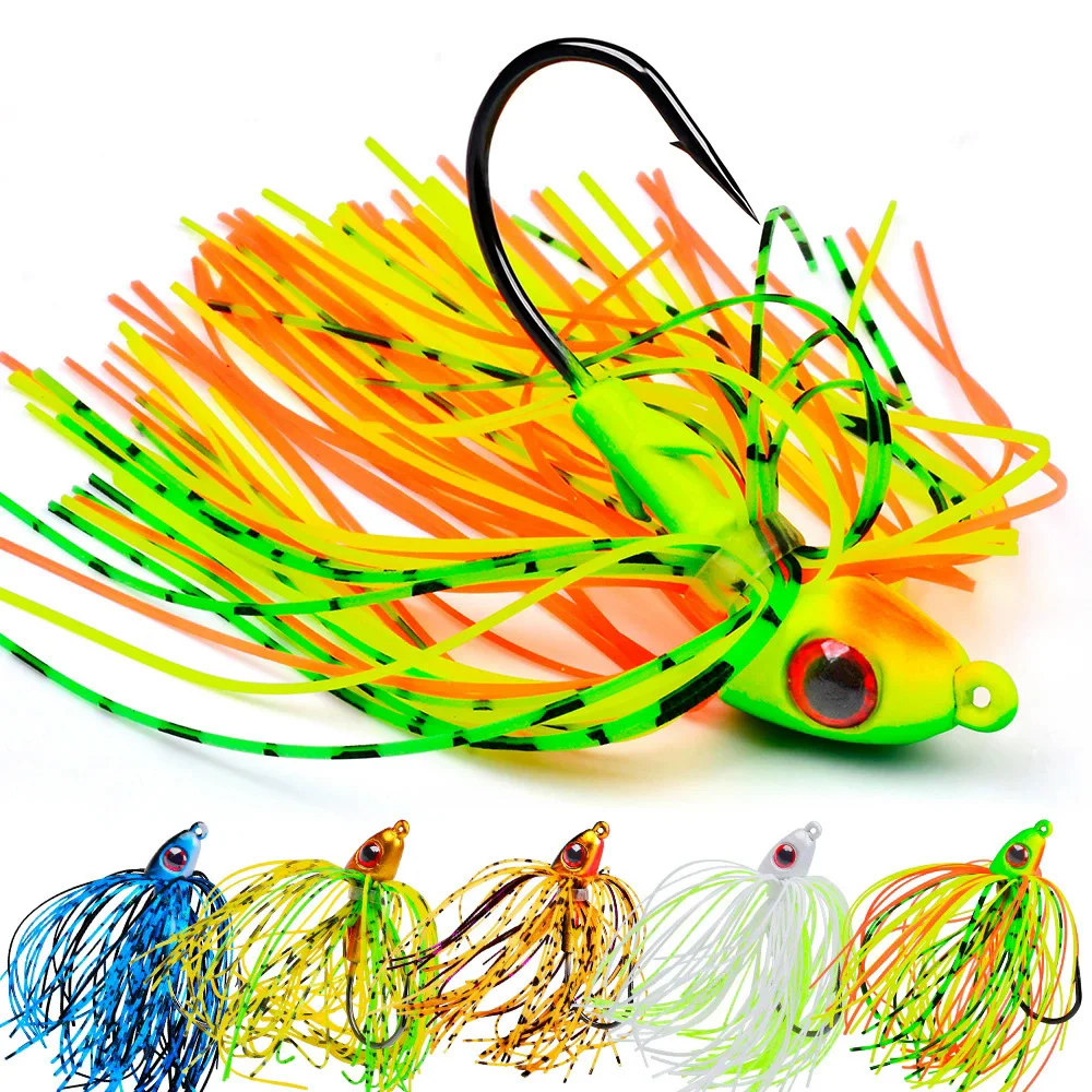 1pcs Spoon Bait 7g-10g-14g-17g Buzzbait Fishing Lure Rubber Jig Spinnerbait Artificial Bionic Soft Pike Fishing Bait dw634
1pcs Spoon Bait 7g-10g-14g-17g Buzzbait Fishing Lure Rubber Jig Spinnerbait Artificial Bionic Soft Pike Fishing Bait dw634