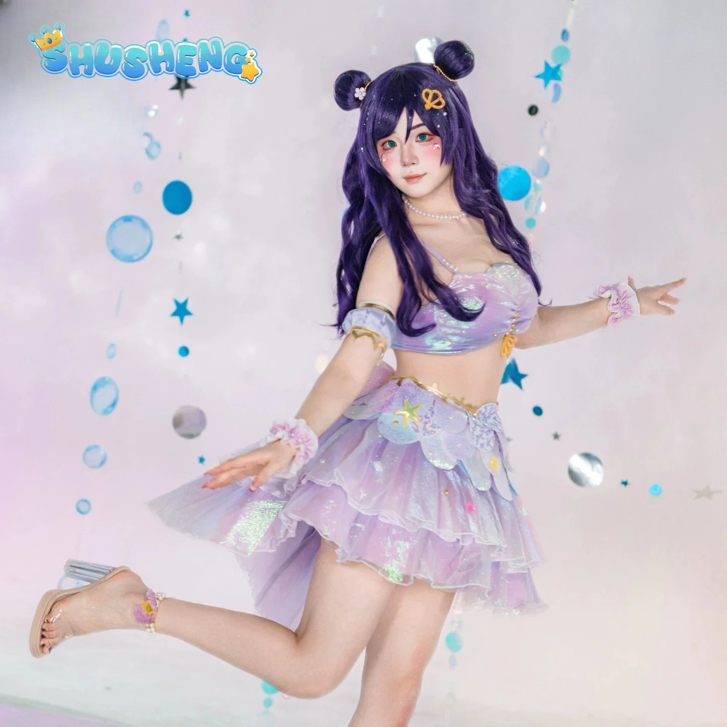 Nozomi Tojo Anime LoveLive! mermaid Cosplay Costume Women Sweet Halloween Carnival Song Dress Summer Beach Swimsuit Set
Nozomi Tojo Anime LoveLive! mermaid Cosplay Costume Women Sweet Halloween Carnival Song Dress Summer Beach Swimsuit Set