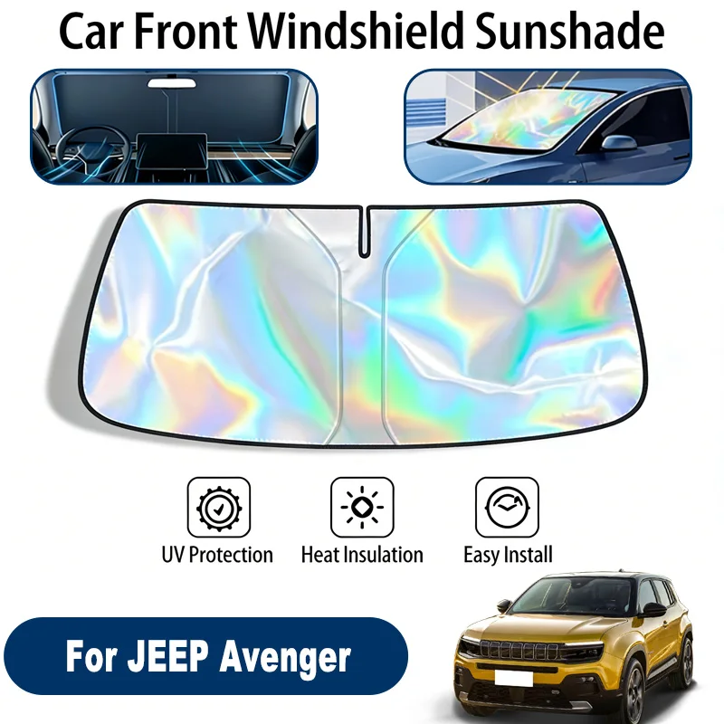 Car Windshield Sun Shade UV Reflective Sun Visor Protection Cover For Jeep Avenger 2023-2026
Car Windshield Sun Shade UV Reflective Sun Visor Protection Cover For Jeep Avenger 2023-2026