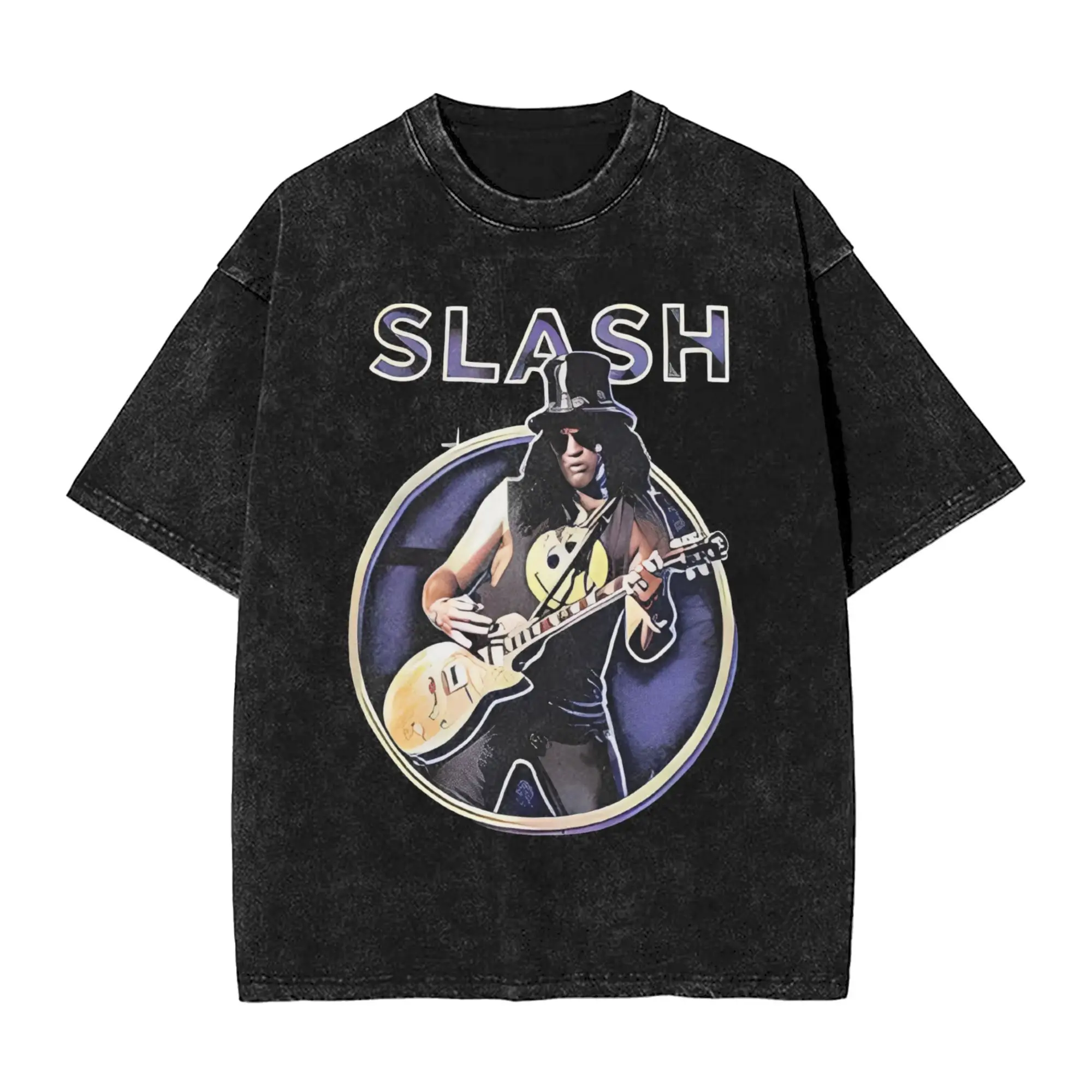 Novelty Slash Playing Guitar Band Gun N Roses T-Shirt Men O Neck Pure Cotton Washed T Shirt Short Sleeve Tee Shirt Tops
Novelty Slash Playing Guitar Band Gun N Roses T-Shirt Men O Neck Pure Cotton Washed T Shirt Short Sleeve Tee Shirt Tops