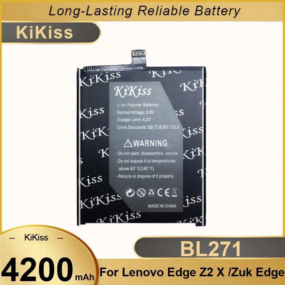 4200Mah BL271 Mobile Phone Battery For Lenovo Edge Z2 X Zuk High-Efficiency Long Lasting
4200Mah BL271 Mobile Phone Battery For Lenovo Edge Z2 X Zuk High-Efficiency Long Lasting