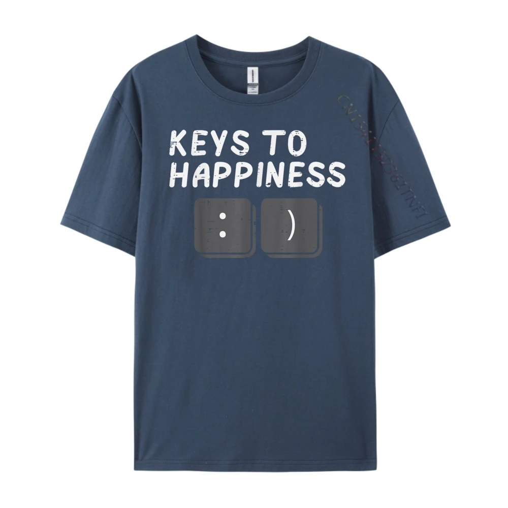 Keys To Happiness It Computer Tech Pun Women Graphic T Shirts Men Cotton Men Clothes
Keys To Happiness It Computer Tech Pun Women Graphic T Shirts Men Cotton Men Clothes