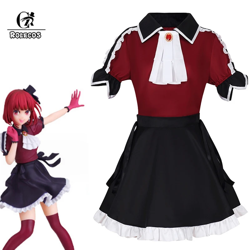 ROLECOS Oshi No Ko Arima Kana Stage Cosplay Costume Arima Kana Women Dress Uniform Halloween Carnival Party Outfit Fullset
ROLECOS Oshi No Ko Arima Kana Stage Cosplay Costume Arima Kana Women Dress Uniform Halloween Carnival Party Outfit Fullset