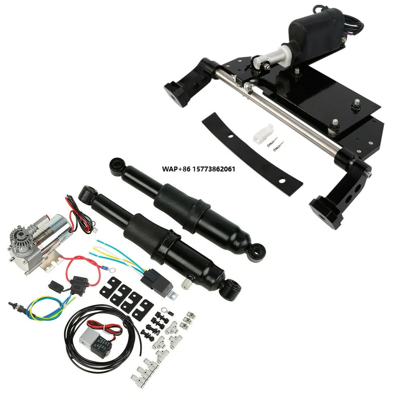 TCMT XF2906C94+188 Rear Air Ride Suspension W/ Electric Center Stand Fit for HL Touring 2009-2016
TCMT XF2906C94+188 Rear Air Ride Suspension W/ Electric Center Stand Fit for HL Touring 2009-2016