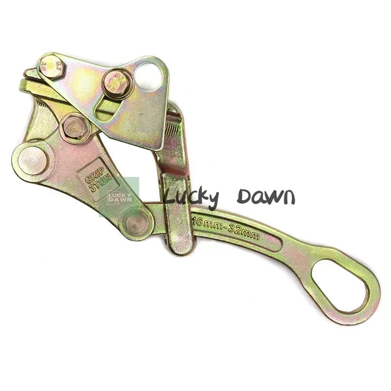 3T Cable Wire Grip Steel Pulling Tool for Wire Rope Cable Clamp Wire Pulling Grip - Cable Size Range 16-32mm/ 5/8"-1 7/25"
3T Cable Wire Grip Steel Pulling Tool for Wire Rope Cable Clamp Wire Pulling Grip - Cable Size Range 16-32mm/ 5/8"-1 7/25"