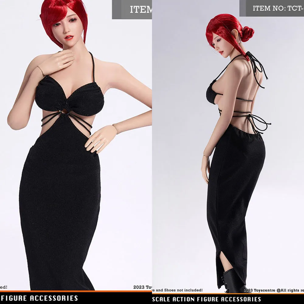 TCT-032 1/6 Scale Sexy Women's Backless Black Evening Party Dress Clothes Model Fit 12'' Soldier Action Figure Body Dolls
TCT-032 1/6 Scale Sexy Women's Backless Black Evening Party Dress Clothes Model Fit 12'' Soldier Action Figure Body Dolls