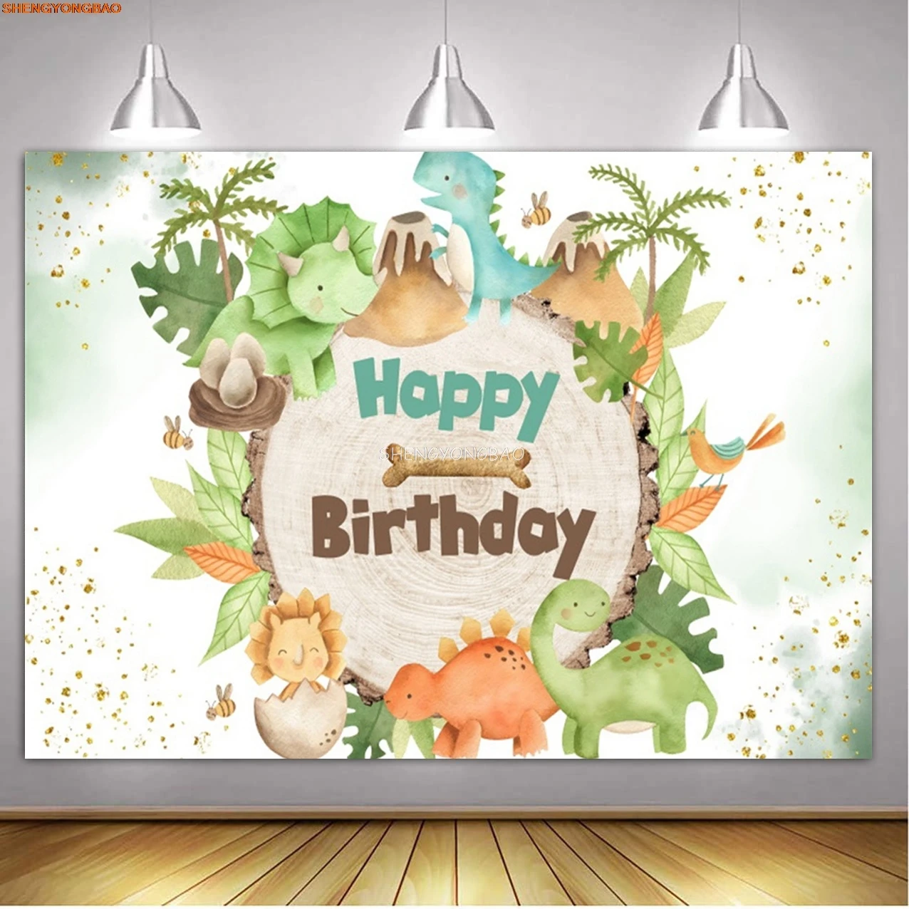 Tropical Jungle Dinosaur Birthday Party Background Jurassic Park Tyrannosaurus Baby Shower Photography Backdrops RG-23
Tropical Jungle Dinosaur Birthday Party Background Jurassic Park Tyrannosaurus Baby Shower Photography Backdrops RG-23
