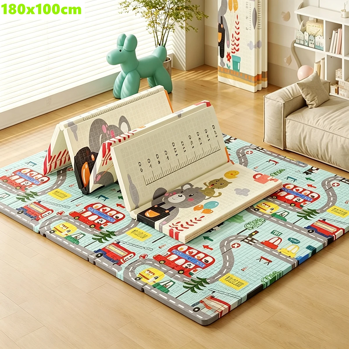 Double-sided New Baby Folding Crawling Activity Mat Children's Carpet Soft Foam Pad Kids Cartoon Waterproof Crawling Game Carpet
Double-sided New Baby Folding Crawling Activity Mat Children's Carpet Soft Foam Pad Kids Cartoon Waterproof Crawling Game Carpet