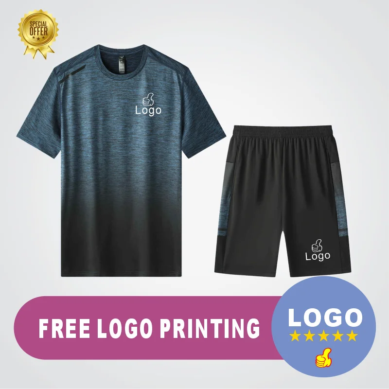New Ice Cool Sweating Running Sports Set Fitness Clothing Wear resistant and Durable Free Printing Text Customized Logo
New Ice Cool Sweating Running Sports Set Fitness Clothing Wear resistant and Durable Free Printing Text Customized Logo