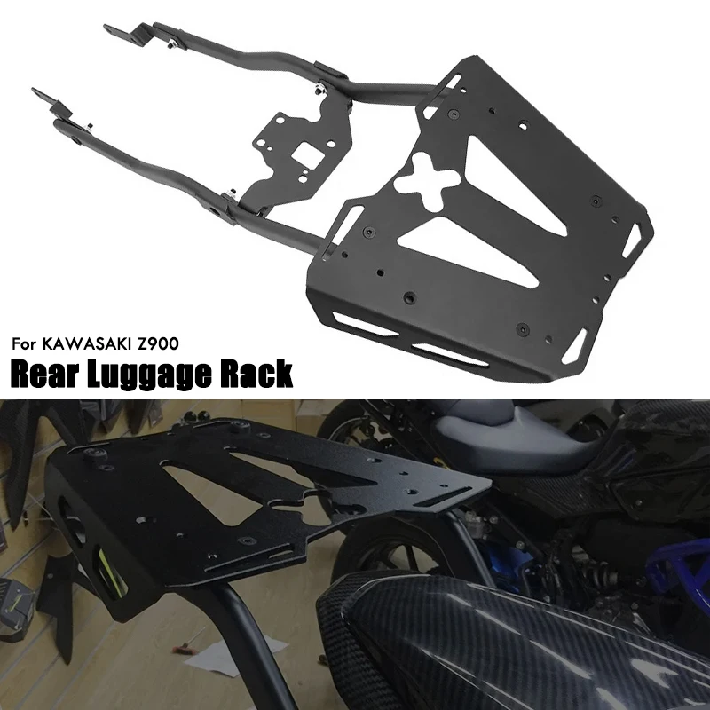 Задняя багажная полка для мотоцикла, грузовой держатель, верхняя коробка, кронштейн для полки, аксессуары для KAWASAKI Z 900 Z900 2017-2025 2024 2023
Задняя багажная полка для мотоцикла, грузовой держатель, верхняя коробка, кронштейн для полки, аксессуары для KAWASAKI Z 900 Z900 2017-2025 2024 2023