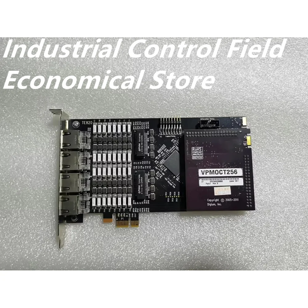 FOR Asterisk digium TE820 / TE420 PCIe x1 Four-port relay card voice card
FOR Asterisk digium TE820 / TE420 PCIe x1 Four-port relay card voice card