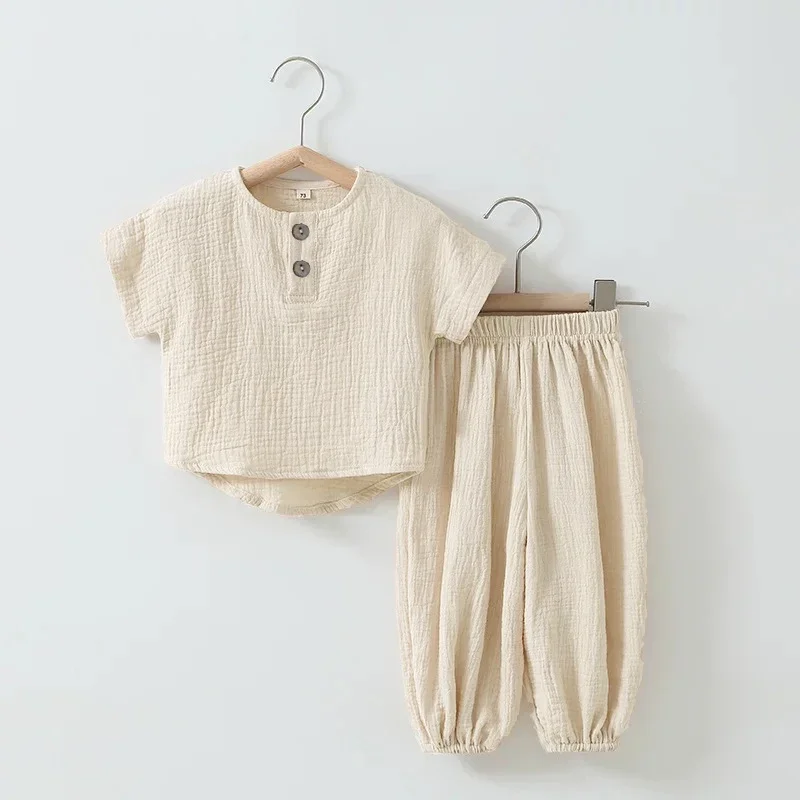 2Pcs Summer Baby Clothes Sets Children Boy Girl Short Sleeve Tshirts + Pants Suit Soft Cotton Kids Tracksuits Sets
2Pcs Summer Baby Clothes Sets Children Boy Girl Short Sleeve Tshirts + Pants Suit Soft Cotton Kids Tracksuits Sets