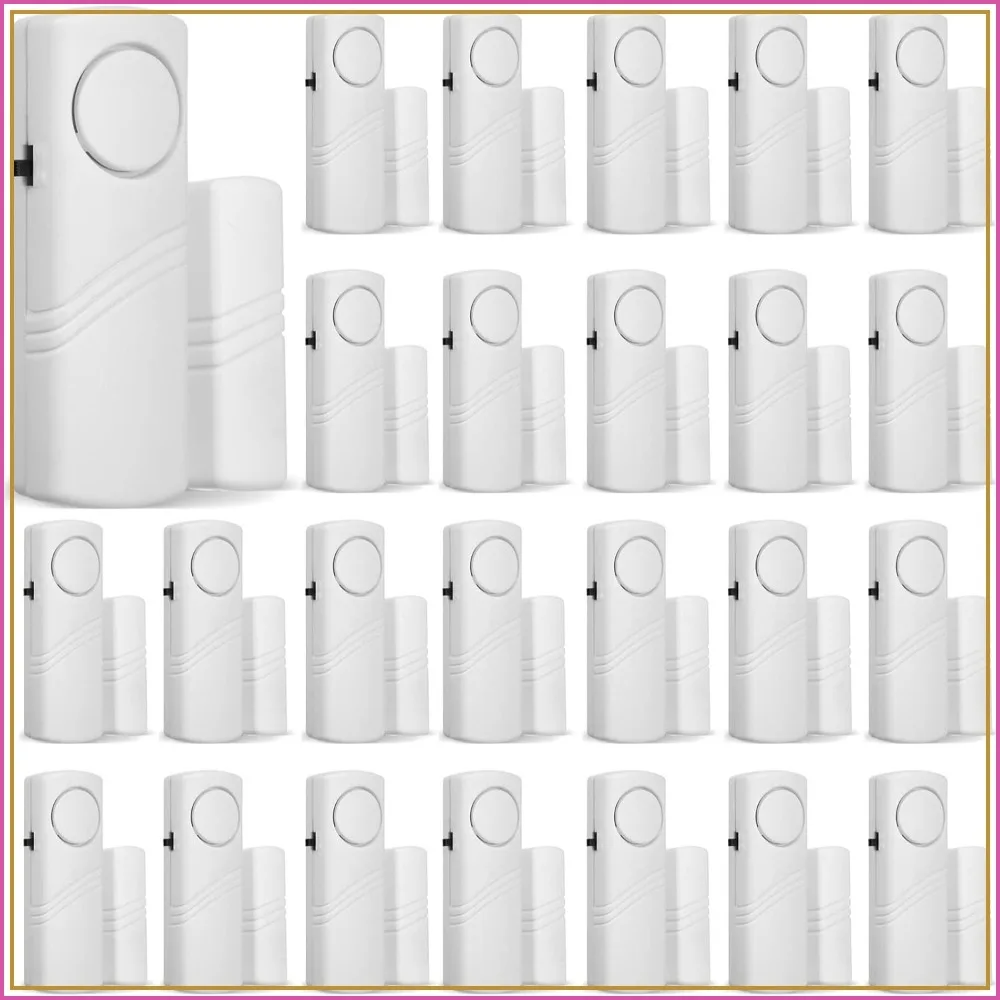 24 Pcs Door Window Alarm Set - Wireless Security Sensors for Home, Garage, Office, Apartment, Anti Theft
24 Pcs Door Window Alarm Set - Wireless Security Sensors for Home, Garage, Office, Apartment, Anti Theft