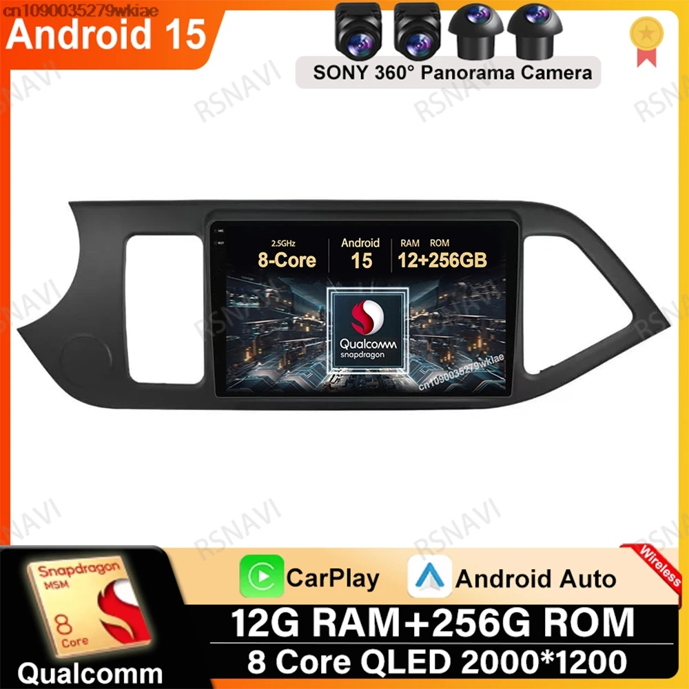 Android 15 For KIA PICANTO Morning 2011-2016 DSP Head Unit Stereo GPS DVD Multimedia Viedo Player Navigation Autoradio Car Radio
Android 15 For KIA PICANTO Morning 2011-2016 DSP Head Unit Stereo GPS DVD Multimedia Viedo Player Navigation Autoradio Car Radio