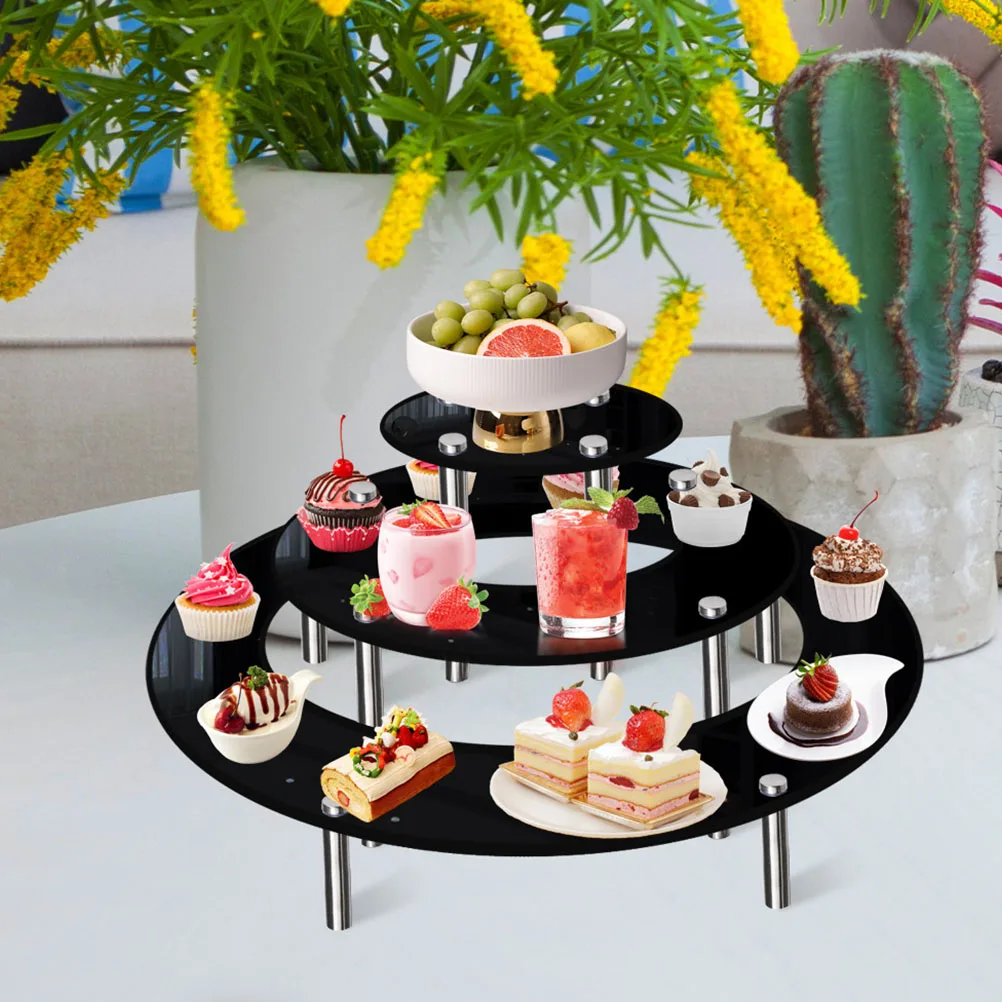 3 Pcs Cake St Clear Cupcake Display Dessert Holder Acrylic Cake St 3 Layers Transparent Party Tray Small Size
3 Pcs Cake St Clear Cupcake Display Dessert Holder Acrylic Cake St 3 Layers Transparent Party Tray Small Size