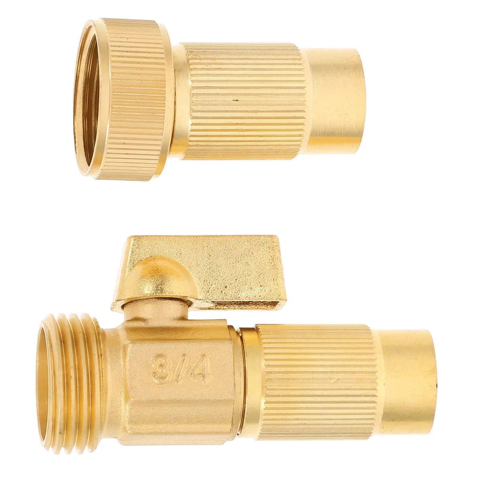 Copper Pipe Valve Joint for Garden Hose 3/4 Inch Thread Quick Connector Durable Smooth Telescopic Tube Shut Off Fits Watering
Copper Pipe Valve Joint for Garden Hose 3/4 Inch Thread Quick Connector Durable Smooth Telescopic Tube Shut Off Fits Watering