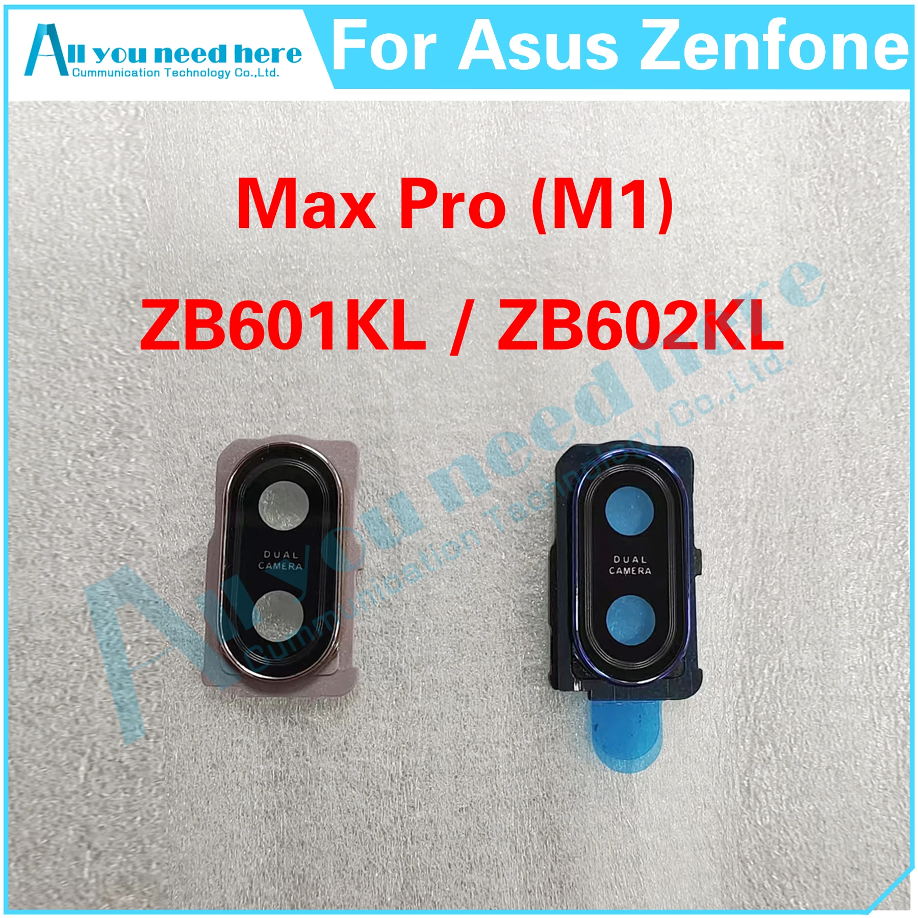 For Asus Zenfone Max Pro (M1) ZB601KL / ZB602KL Back Glass Rear Camera Lens Glass For MaxPro M1 Lens Replacement
For Asus Zenfone Max Pro (M1) ZB601KL / ZB602KL Back Glass Rear Camera Lens Glass For MaxPro M1 Lens Replacement