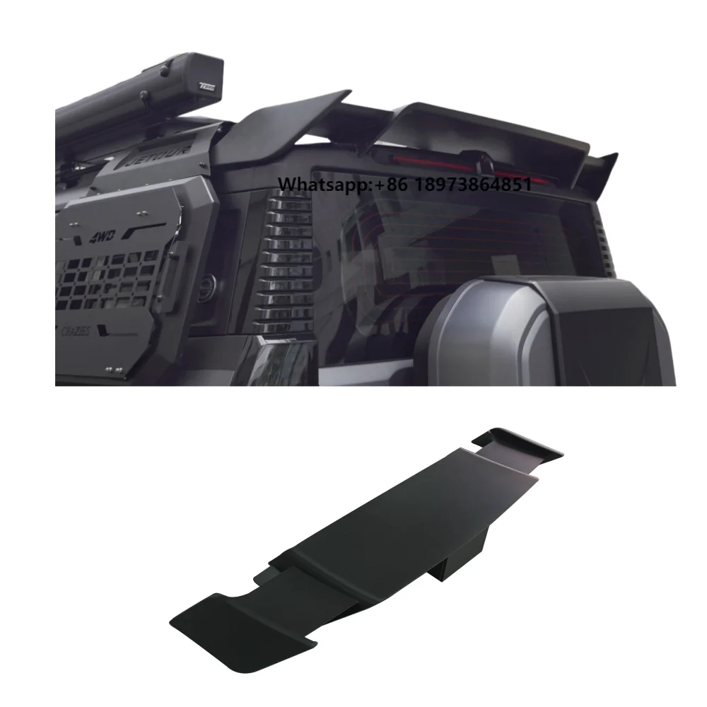 High Quality ABS Car Accessories Rear Trunk Spoiler Wing for Jetour T2 Traveller Car Tuning Accessory
High Quality ABS Car Accessories Rear Trunk Spoiler Wing for Jetour T2 Traveller Car Tuning Accessory
