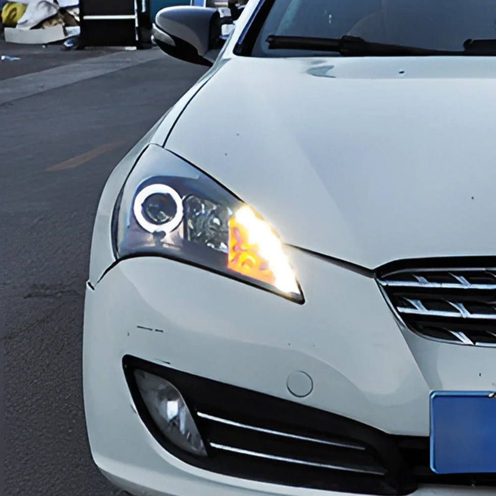 Auto Headlights For Hyundai Rohens Coupe 2009-2013 LED Car Front Lamps Assembly Upgrade High Quality Projector Lens Accessories
Auto Headlights For Hyundai Rohens Coupe 2009-2013 LED Car Front Lamps Assembly Upgrade High Quality Projector Lens Accessories