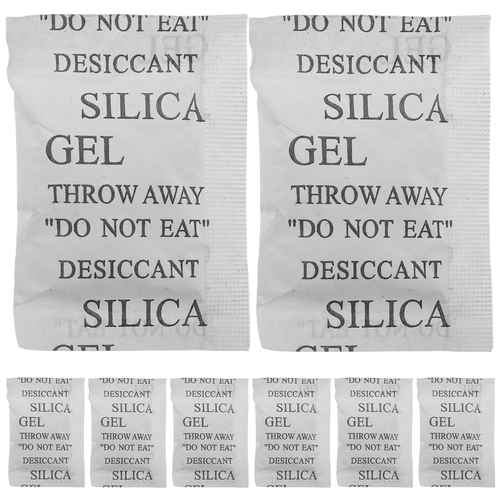 50Pcs Silica Gel Packs Multifunctional Use Longlasting Protection for Closet Car Food Storage 5G Humidity Packets
50Pcs Silica Gel Packs Multifunctional Use Longlasting Protection for Closet Car Food Storage 5G Humidity Packets