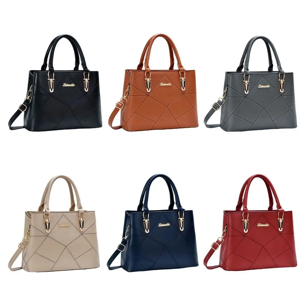 Casual PU Leather Shoulder Bags Solid Color Large Capacity Ladies Handbags Simple Design Crossbody Bag Daily Use
Casual PU Leather Shoulder Bags Solid Color Large Capacity Ladies Handbags Simple Design Crossbody Bag Daily Use