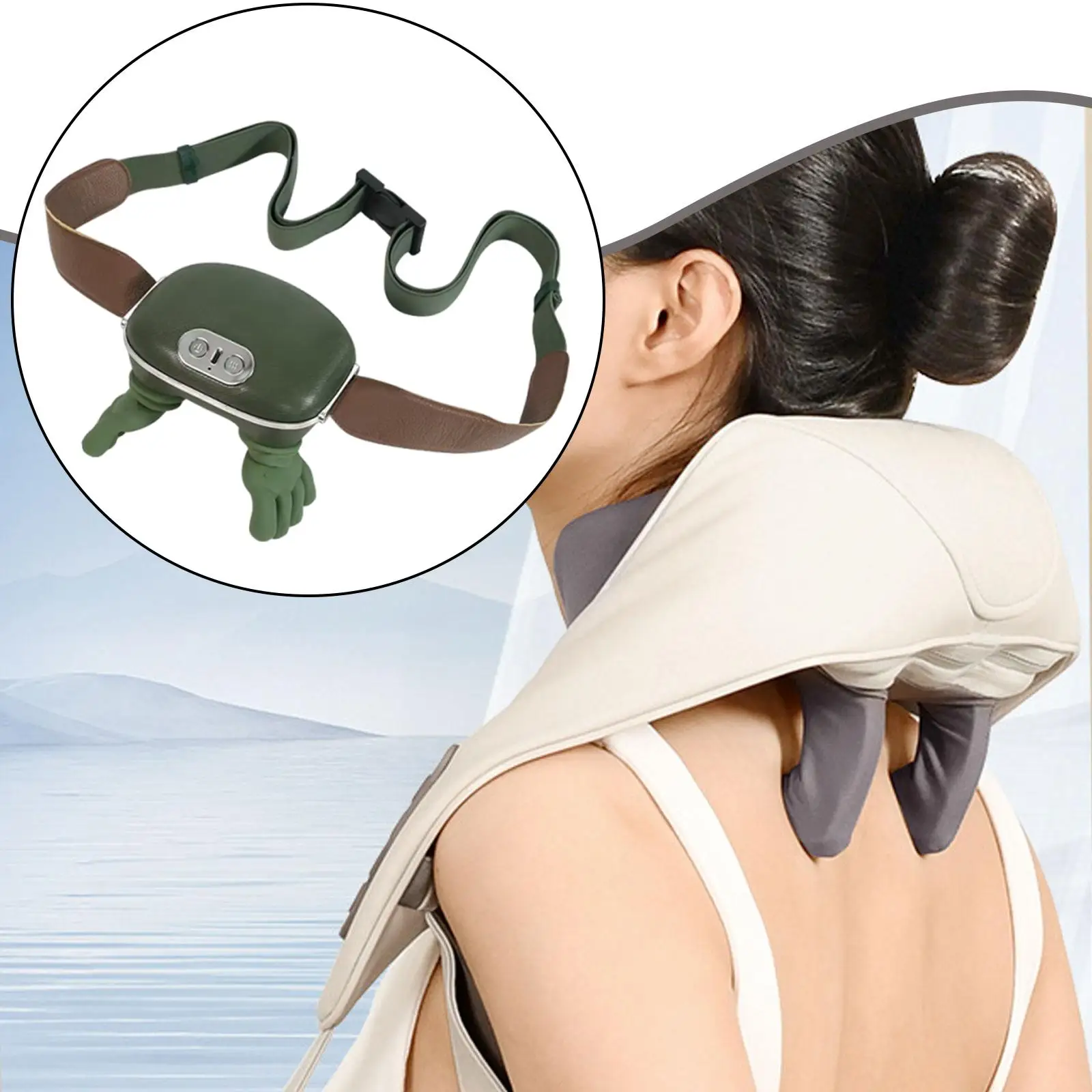 Имитация дизайна руки, сменный массажер для шеи и плеч, эргономичный массажный инструмент для женщин и мужчин, подарок
Имитация дизайна руки, сменный массажер для шеи и плеч, эргономичный массажный инструмент для женщин и мужчин, подарок