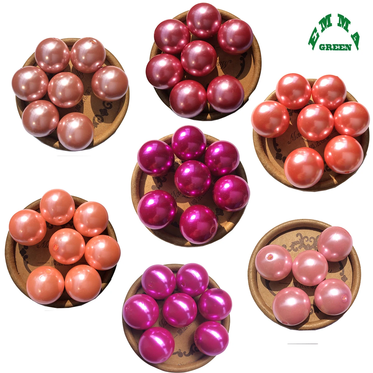Pearls Beads for Women Jewelry Making 6mm to 30mm Bubblegum Pearl Beads with hole Colorful Acrylic Loose Bead for Kids Necklace
Pearls Beads for Women Jewelry Making 6mm to 30mm Bubblegum Pearl Beads with hole Colorful Acrylic Loose Bead for Kids Necklace