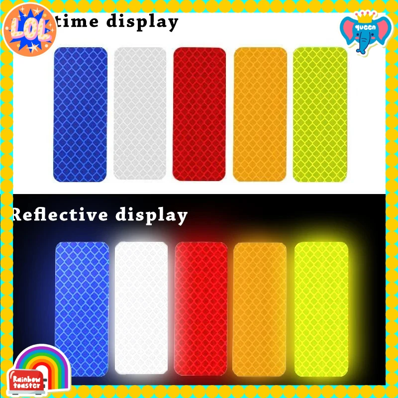 10pcs Car Bumper Reflective Safety Strip Stickers - Enhance Your Night Driving Security & Style!
10pcs Car Bumper Reflective Safety Strip Stickers - Enhance Your Night Driving Security & Style!