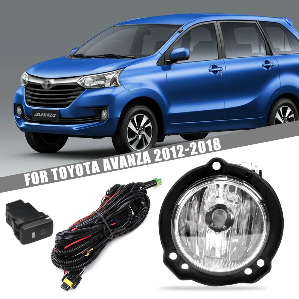 Front Bumper Fog Lamp Upgrade Kit FOR TOYOTA AVANZA 2015 2016 2017 2018 Version Additional Foglight Set Switch + Wiring
Front Bumper Fog Lamp Upgrade Kit FOR TOYOTA AVANZA 2015 2016 2017 2018 Version Additional Foglight Set Switch + Wiring
