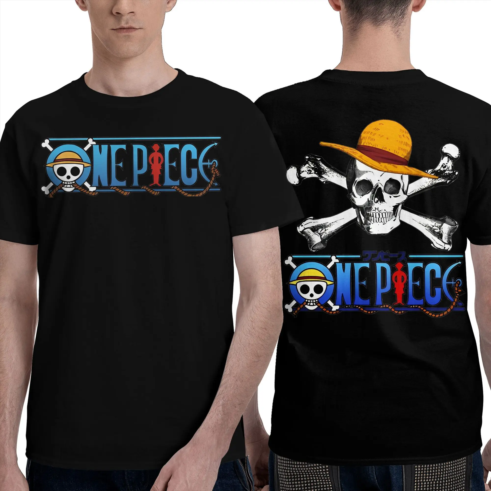 Summer Men Women's Straw Hat Jolly Roger One Piece Shirt Accessories Cotton Tops T-shirt Funny Tee Shirt 
Summer Men Women's Straw Hat Jolly Roger One Piece Shirt Accessories Cotton Tops T-shirt Funny Tee Shirt