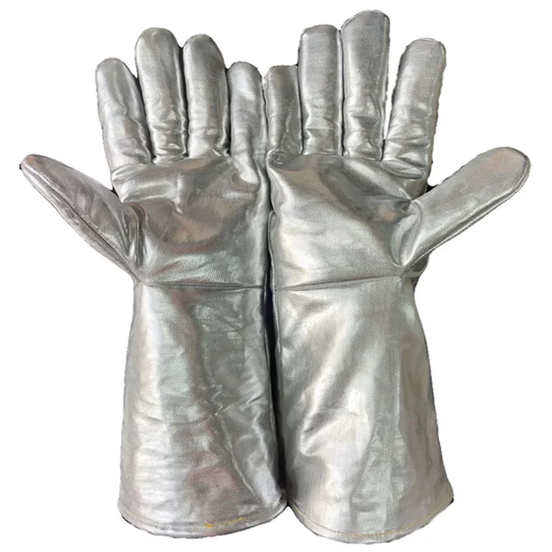 High Temperature Gloves Kitchen Barbecue Baking Microwave Oven Anti-scalding Aluminum Foil Heat Insulation Gloves
High Temperature Gloves Kitchen Barbecue Baking Microwave Oven Anti-scalding Aluminum Foil Heat Insulation Gloves