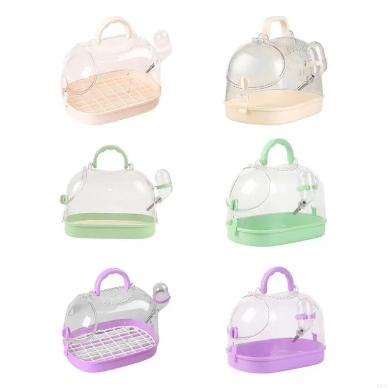 Ventilated Small Animal Carriers Cage with Top Airflows Clear View Design Water Bottle For Pet Monitoring Outdoor Trip B03E
Ventilated Small Animal Carriers Cage with Top Airflows Clear View Design Water Bottle For Pet Monitoring Outdoor Trip B03E