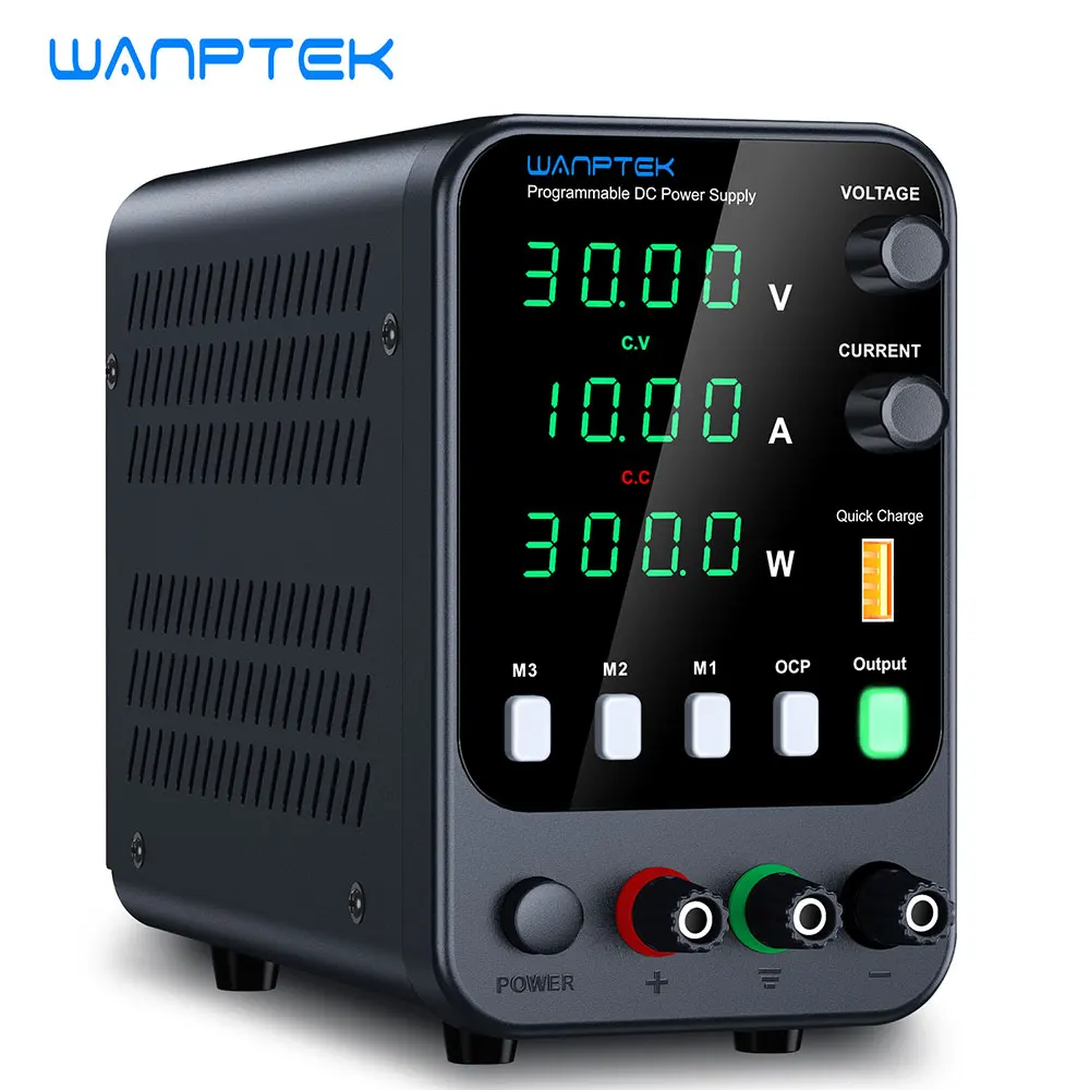 Wanptek 30V 5A 10A DC Power Supply Adjustable 60V 5A Storage function Laboratory Power Supplies Voltage Regulator 120V 3A Repair
Wanptek 30V 5A 10A DC Power Supply Adjustable 60V 5A Storage function Laboratory Power Supplies Voltage Regulator 120V 3A Repair