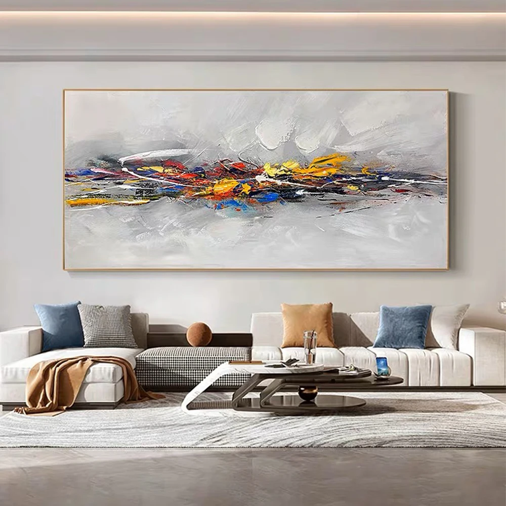 Hand Painted Abstract Gray Color Texture Acrylic Painting On Canvas Wall Art Free Shipping Wall Paintings For Living Room Decor
Hand Painted Abstract Gray Color Texture Acrylic Painting On Canvas Wall Art Free Shipping Wall Paintings For Living Room Decor