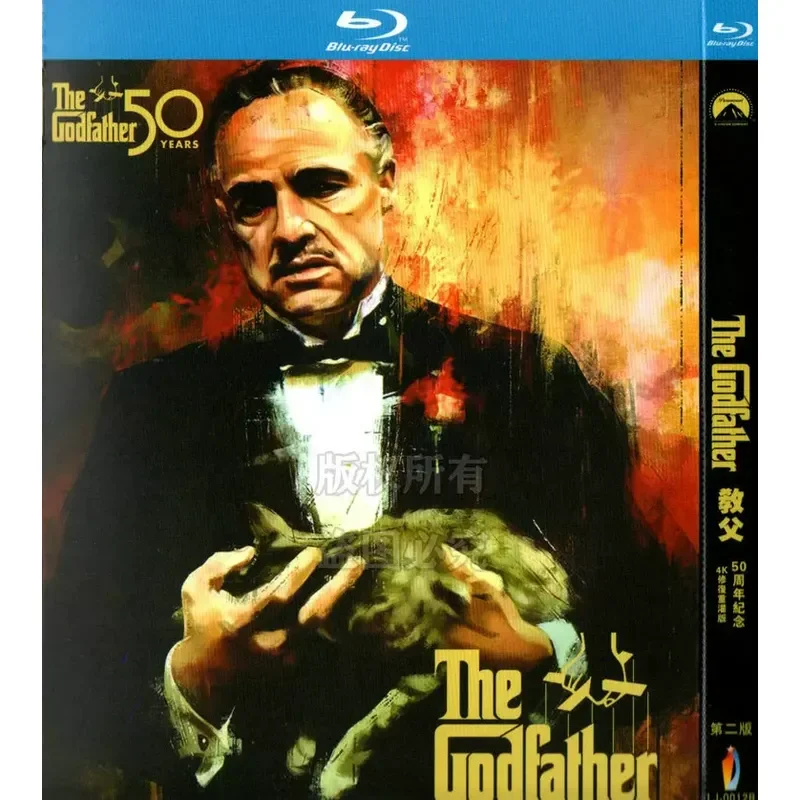 American Crime Drama Movies The Godfather 1-3 50th Anniversary Edition BD Blu-ray 1080p High Definition 4 Discs
American Crime Drama Movies The Godfather 1-3 50th Anniversary Edition BD Blu-ray 1080p High Definition 4 Discs
