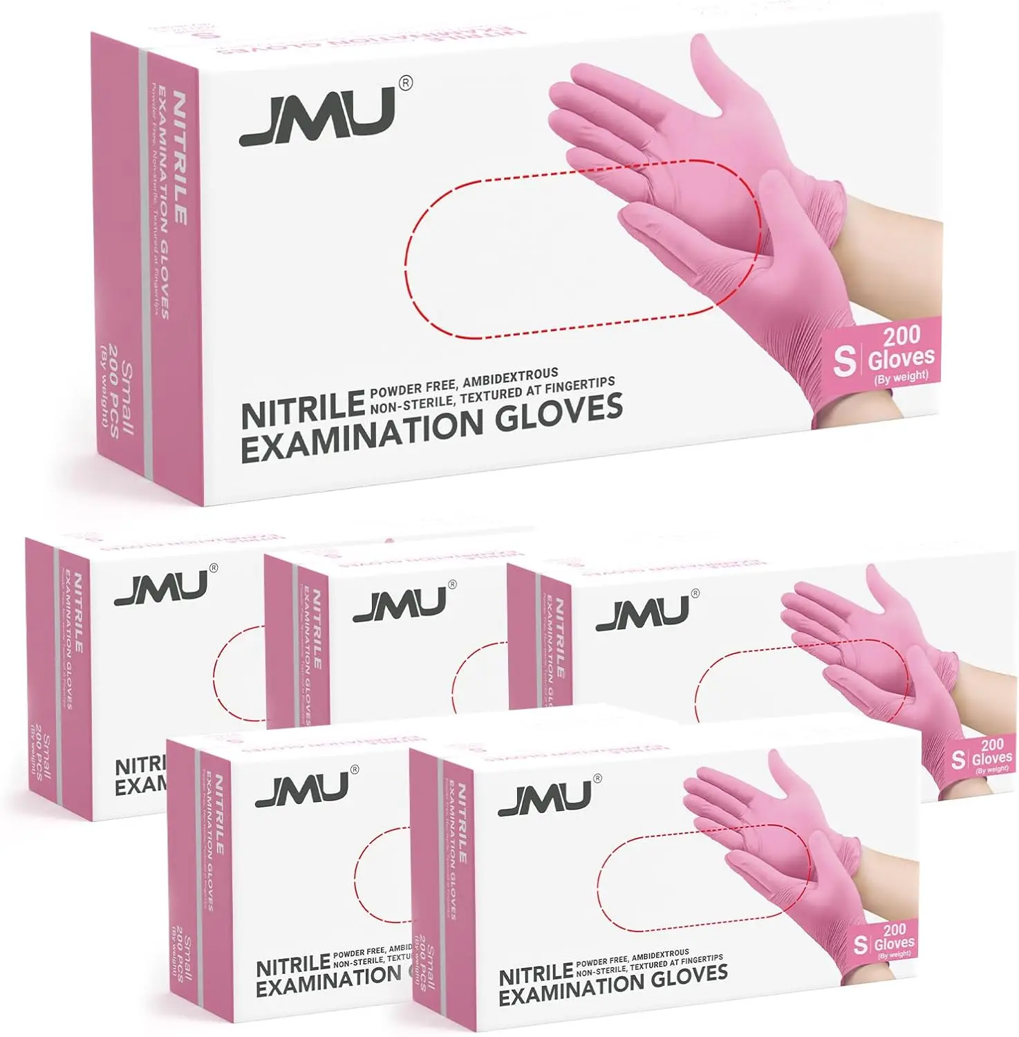200 Nitrile Exam Gloves, 3.5Mil, Powder-Free Latex-Free Disposable Non-Sterile Protective Gloves, 1200/2000/4000 Count
200 Nitrile Exam Gloves, 3.5Mil, Powder-Free Latex-Free Disposable Non-Sterile Protective Gloves, 1200/2000/4000 Count