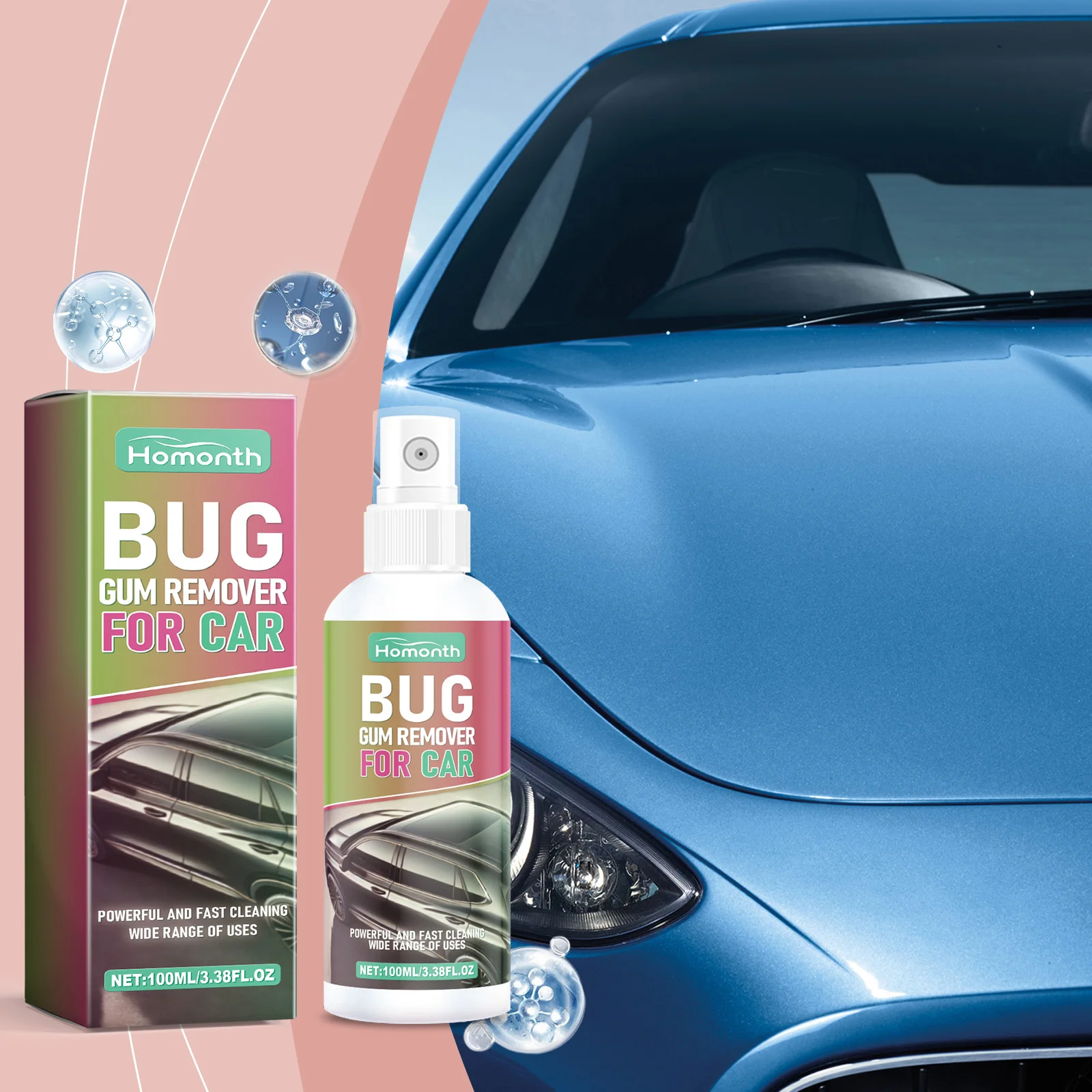Car Shellac Cleaner Foam - Effectively Removes Bird Droppings, Tree Resin and Insect Stains from Auto Paint
Car Shellac Cleaner Foam - Effectively Removes Bird Droppings, Tree Resin and Insect Stains from Auto Paint
