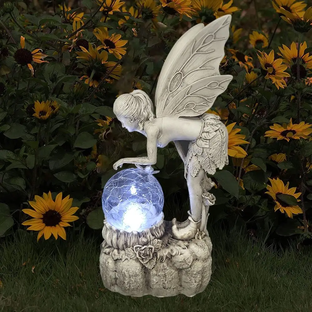Luminous Outdoor Solar Light Romantic Ornaments Angel Figure Sculpture Girl Resin Landscape Crafts Decoration Garden Decor
Luminous Outdoor Solar Light Romantic Ornaments Angel Figure Sculpture Girl Resin Landscape Crafts Decoration Garden Decor