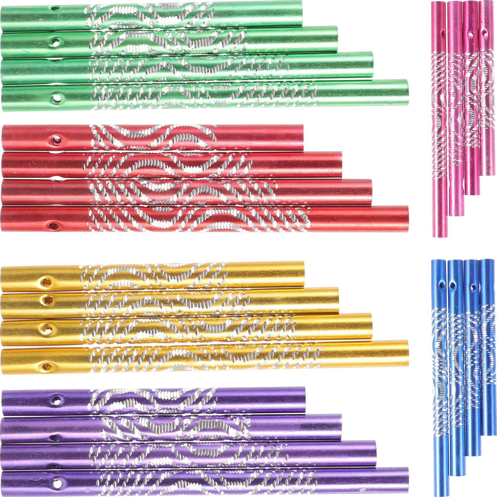 24pcs Wind Chime Material DIY Metal Tubes Aluminum Pipes Kits Kids Tools Garden Decoration Outdoor Musical Accessories
24pcs Wind Chime Material DIY Metal Tubes Aluminum Pipes Kits Kids Tools Garden Decoration Outdoor Musical Accessories