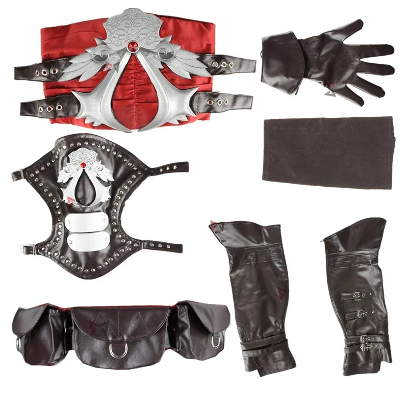 Creed Ezio Cosplay Costume Assasin Connor Sweater Pants Coat Accessories Halloween Set For Man Women Custom Made
Creed Ezio Cosplay Costume Assasin Connor Sweater Pants Coat Accessories Halloween Set For Man Women Custom Made