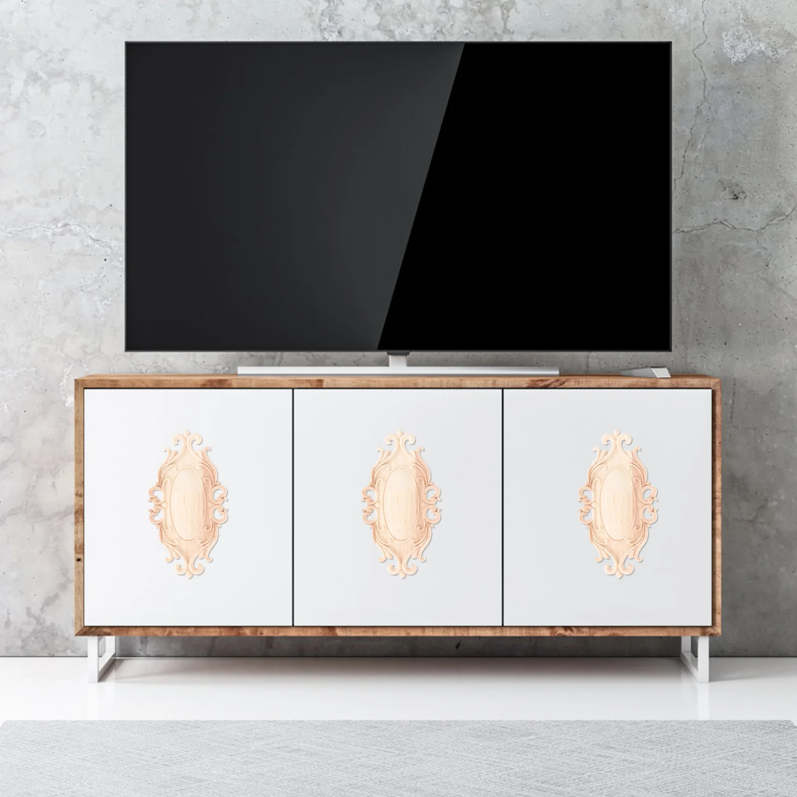 1pcs European Style Wood Carving Applique Unpainted For Door Furniture Cabinet Window Mirror Craft Handicraft Sewing Tool
1pcs European Style Wood Carving Applique Unpainted For Door Furniture Cabinet Window Mirror Craft Handicraft Sewing Tool