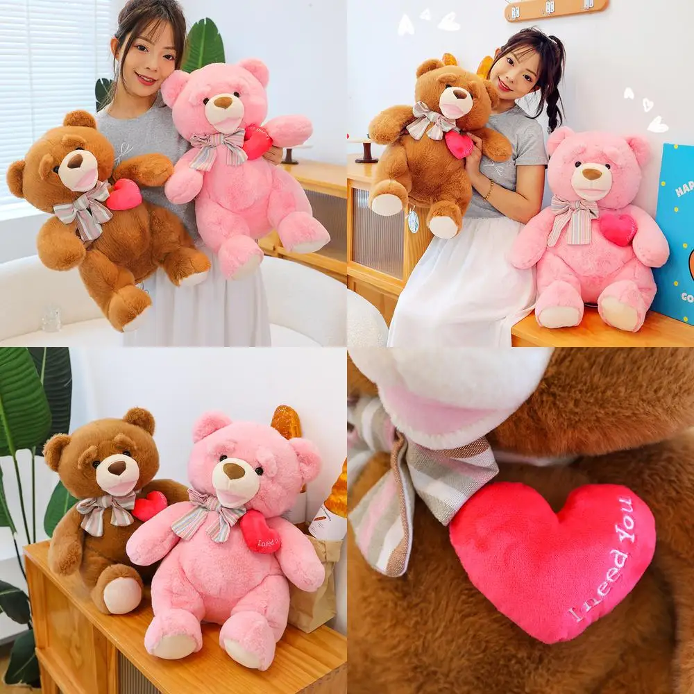 Kawaii Plush Toy Cute Filled Doll for Kids Birthday Gift Adorable Heart Holding Bear Stuffed Animal Romantic Present for
Kawaii Plush Toy Cute Filled Doll for Kids Birthday Gift Adorable Heart Holding Bear Stuffed Animal Romantic Present for