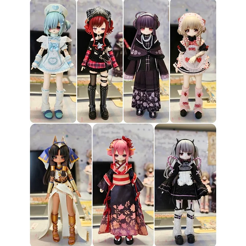 Partial In Stock Authentic Dark Side Heart 1/12 Scale Bjd Doll Articulated Movable Figure Trendy Collectible Toy Decoration
Partial In Stock Authentic Dark Side Heart 1/12 Scale Bjd Doll Articulated Movable Figure Trendy Collectible Toy Decoration