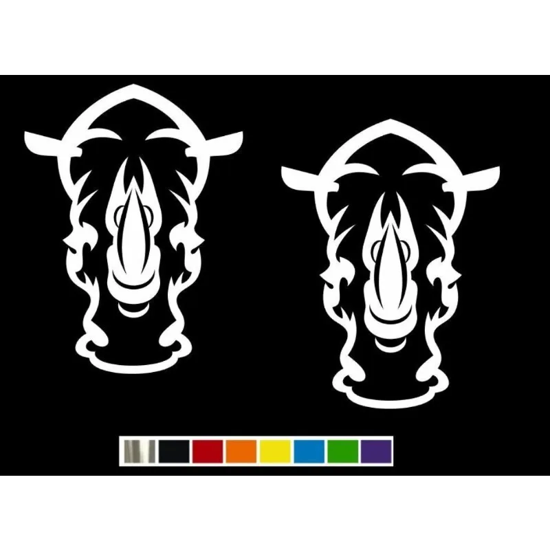 Tribal Rhino Head Cool Stickers Car Motorcycle Laptop Surfboard Trolley Case Fashion Personality Waterproof Vinyl Decal
Tribal Rhino Head Cool Stickers Car Motorcycle Laptop Surfboard Trolley Case Fashion Personality Waterproof Vinyl Decal