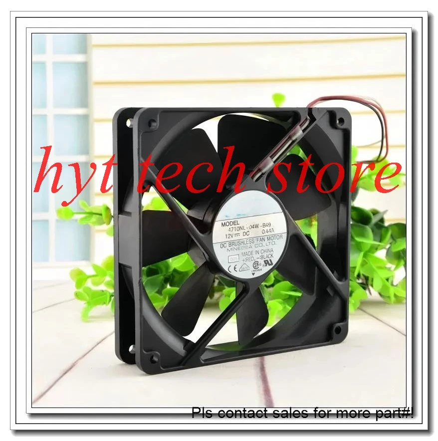 Supply 4710NL-04W-B49 12025 12V 0.44A electronic Fan, 100% original in stock
Supply 4710NL-04W-B49 12025 12V 0.44A electronic Fan, 100% original in stock