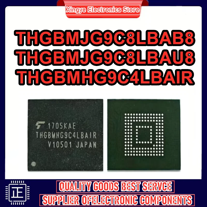 THGBMJG9C8LBAB8 THGBMJG9C8LBAU8 THGBMHG9C4LBAIR 153 balls 64G EMMC 0-10 IC New Original in stock
THGBMJG9C8LBAB8 THGBMJG9C8LBAU8 THGBMHG9C4LBAIR 153 balls 64G EMMC 0-10 IC New Original in stock