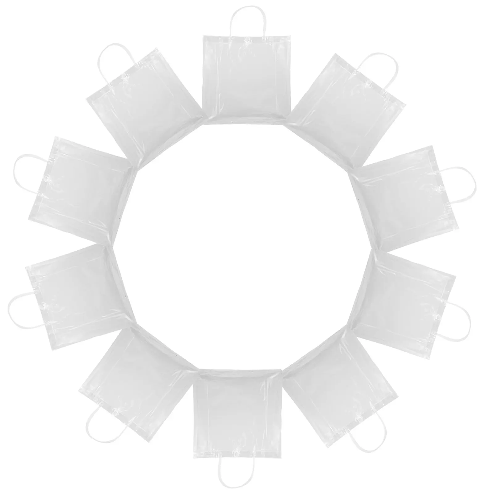 10Pcs PVC Clear Gift Bags with Handles Medium Size Portable Transparent Tote Bags for Gifts Flowers Candy Clear Tote Bag
10Pcs PVC Clear Gift Bags with Handles Medium Size Portable Transparent Tote Bags for Gifts Flowers Candy Clear Tote Bag