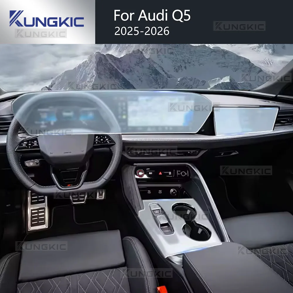 For Audi Q5 2025-2026 LCD Display TPU Protective Film Car Interior Center Console Protection Pre-cut Cover Auto Accessories
For Audi Q5 2025-2026 LCD Display TPU Protective Film Car Interior Center Console Protection Pre-cut Cover Auto Accessories