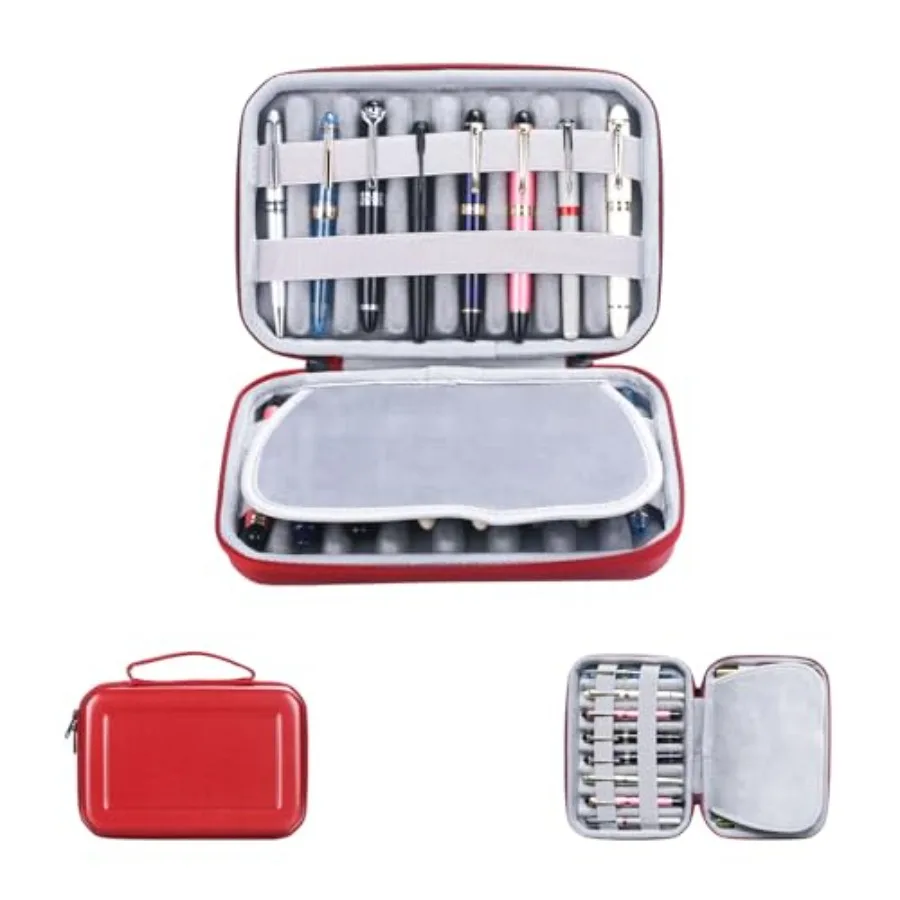 PU Leather 16 Slots pen case/boxes Pencil Tray Case Organizer, Handmade Display Zippe Pouch for Rollerball Pen fountain pen-Ret
PU Leather 16 Slots pen case/boxes Pencil Tray Case Organizer, Handmade Display Zippe Pouch for Rollerball Pen fountain pen-Ret