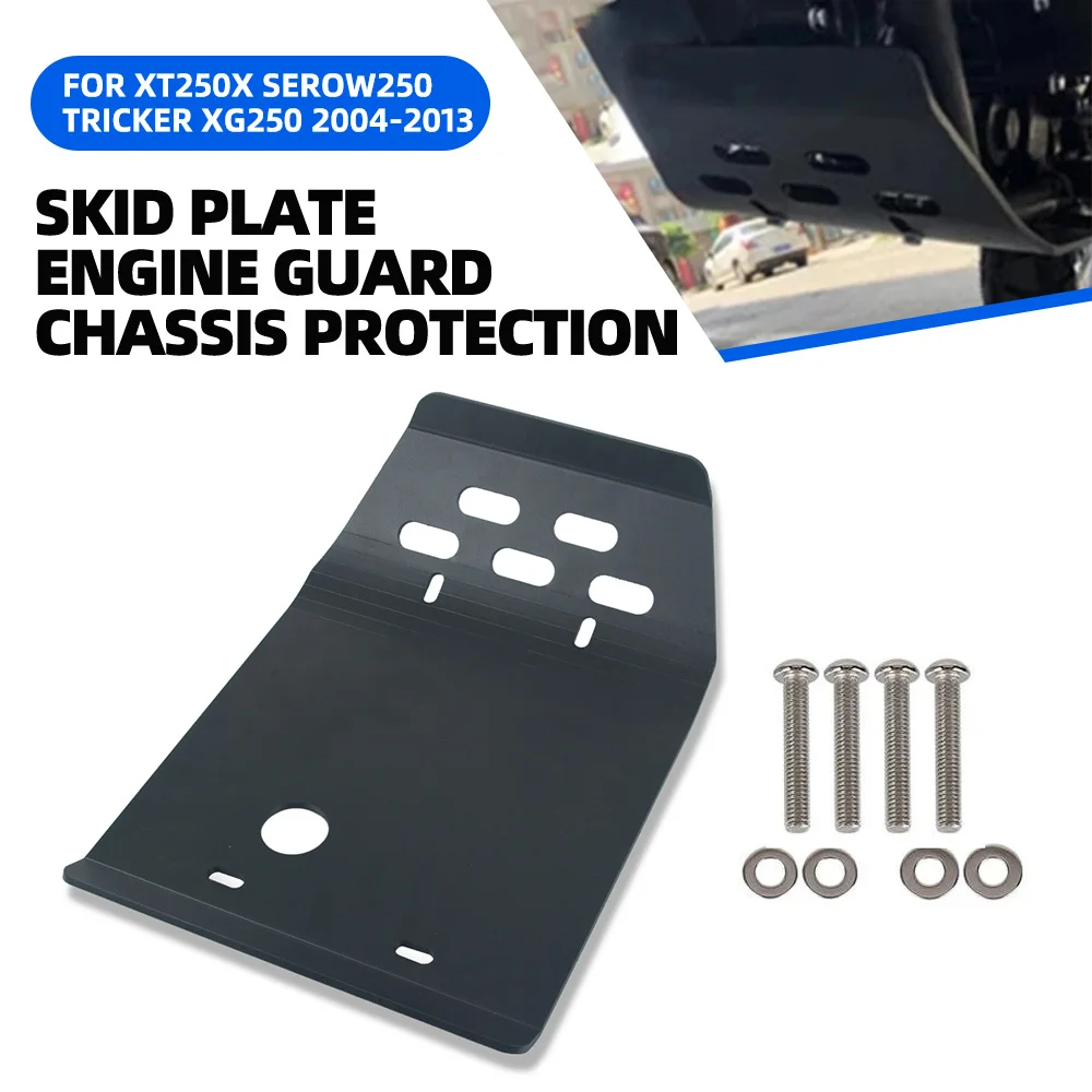For Yamaha XT250X Serow250 Tricker XG250 2004-2013 2012 Motorcycle Engine Protector Belly Pan Cover Guard Bottom Skid Plate
For Yamaha XT250X Serow250 Tricker XG250 2004-2013 2012 Motorcycle Engine Protector Belly Pan Cover Guard Bottom Skid Plate